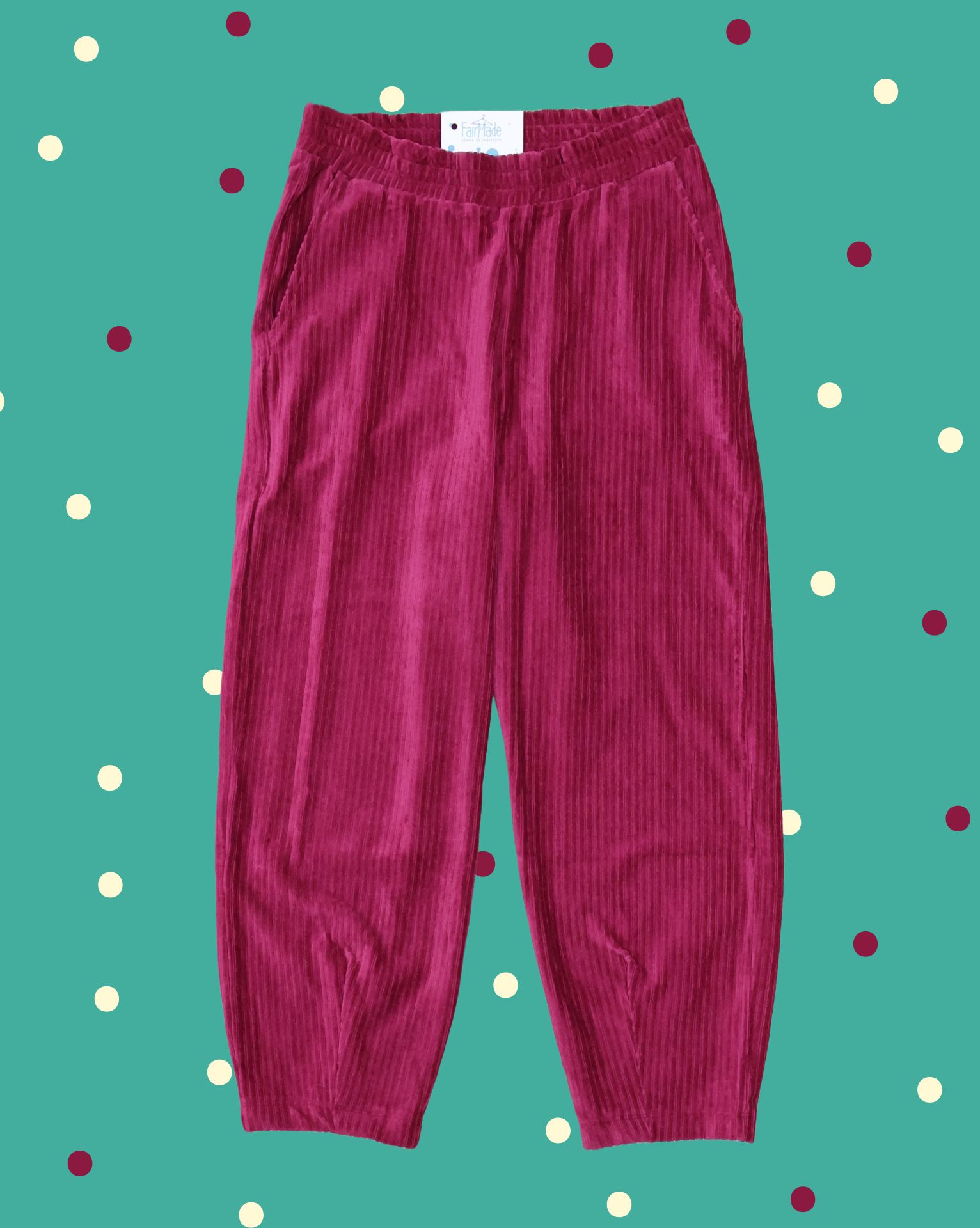 quinoaanemone Pantalone Quinoa Velluto - Anemone - immagine 1
