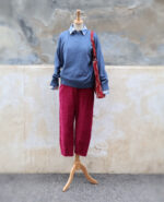 Pantalone Quinoa Velluto - Anemone - immagine 2
