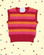 Gilet PanPuri -Rosso Fucsia Arancio