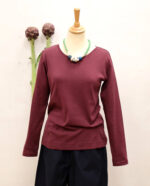 Maglia Basica Maledetta Primavera - Melanzana - immagine 2