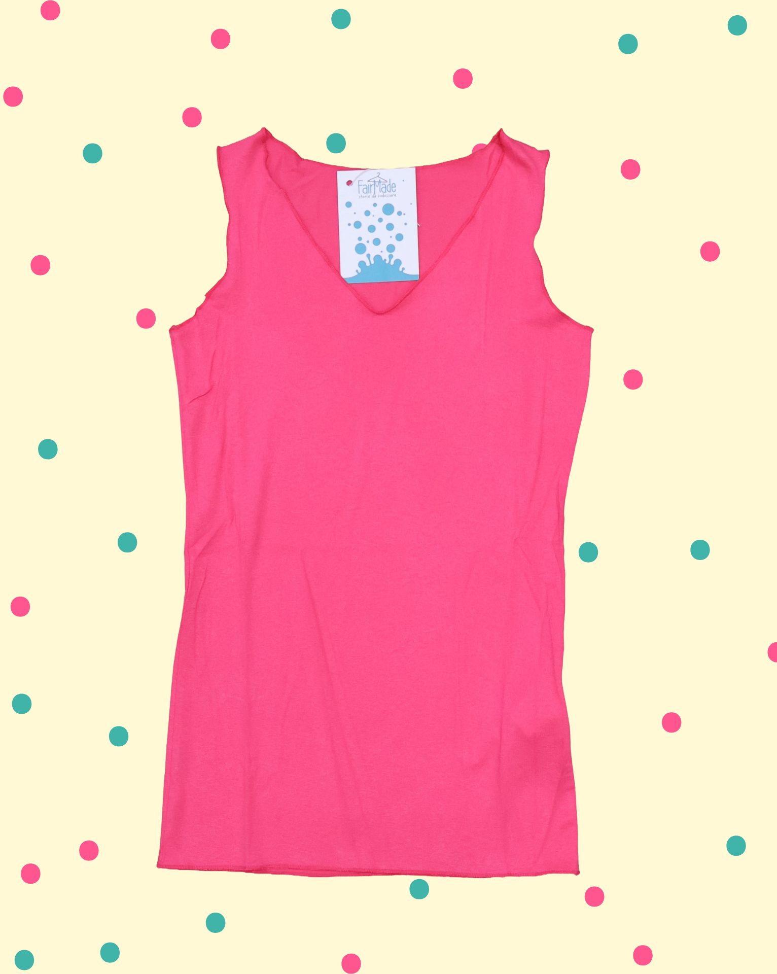 topsottilettafucsia Top Sottiletta Taglia Unica - Fucsia - immagine 1