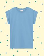 T-Shirt Don't Panic - color Azzurro
