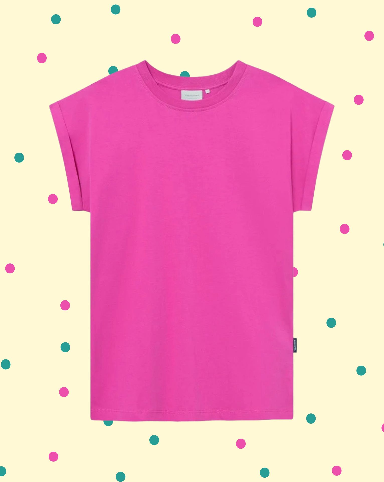 tdpciclamino T-Shirt Don't Panic - color Ciclamino - immagine 1