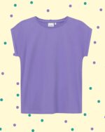 T-Shirt Don't Panic - color Glicine
