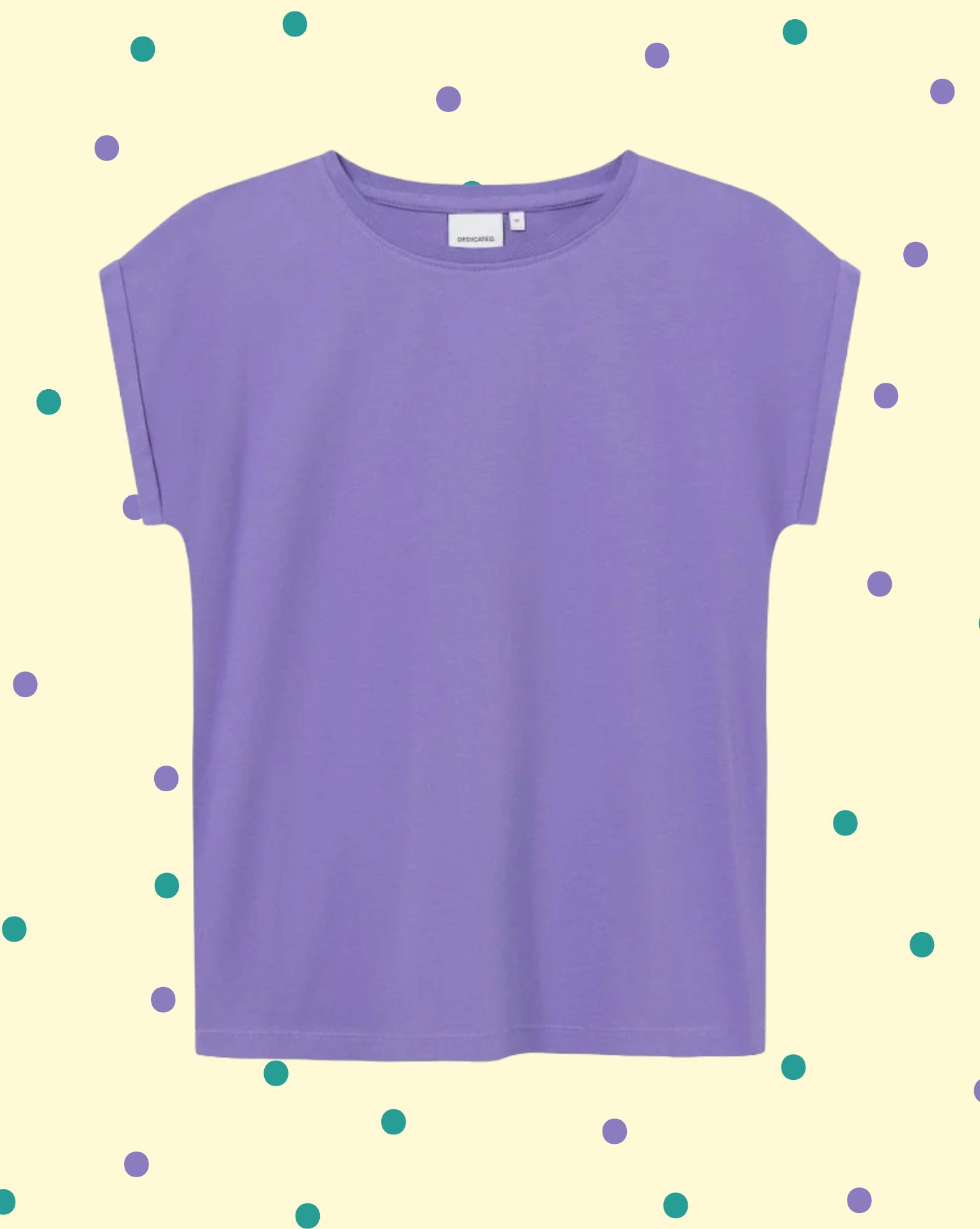tdpglicine T-Shirt Don't Panic - color Glicine - immagine 1