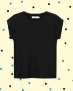 T-Shirt Don't Panic - color Nero