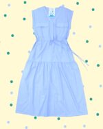 Abito Sorbetto Cotone Bio - Azzurro
