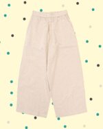 Pantalone Palazzo Limonada Gessato - Avena Grigio