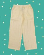 Pantalone Limonada Lino - Burro