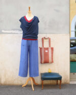 Pantalone Limonada Lino - Ghiaccio - immagine 2