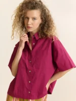 Camicia Vélo M. Corta - Granata - immagine 3