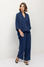 Pantalone Poncha - Blu - immagine 3