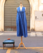 Abito Ghiacciolo Plissettato - Blu - immagine 2