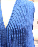 Abito Ghiacciolo Plissettato - Blu - immagine 3