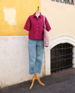 Camicia Vélo M. Corta - Granata - immagine 2