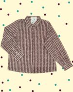 Camicia Ghiacciolo Foglioline - Burgundy