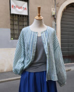 Camicia Ghiacciolo Quadretti - Azzurro Verde - immagine 2