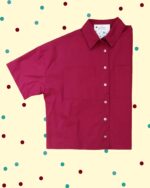 Camicia Vélo M. Corta - Granata