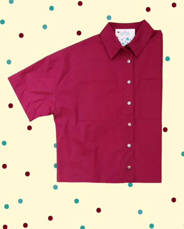 Camicia Vélo - Granata