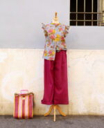 Pantalone Vélo - Granata - immagine 2