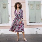 Abito Ghiacciolo Fiori - Magenta&Menta - immagine 3