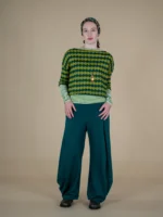 Pantalone Bombato Pesto - Verde Petrolio - immagine 3
