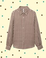 Camicia Poncha Quadretti - Panna Vinaccia