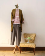 Maglia Sapore di Sale - Riga Terracotta - immagine 2