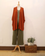 Cardigan Bambù - Ruggine - immagine 2