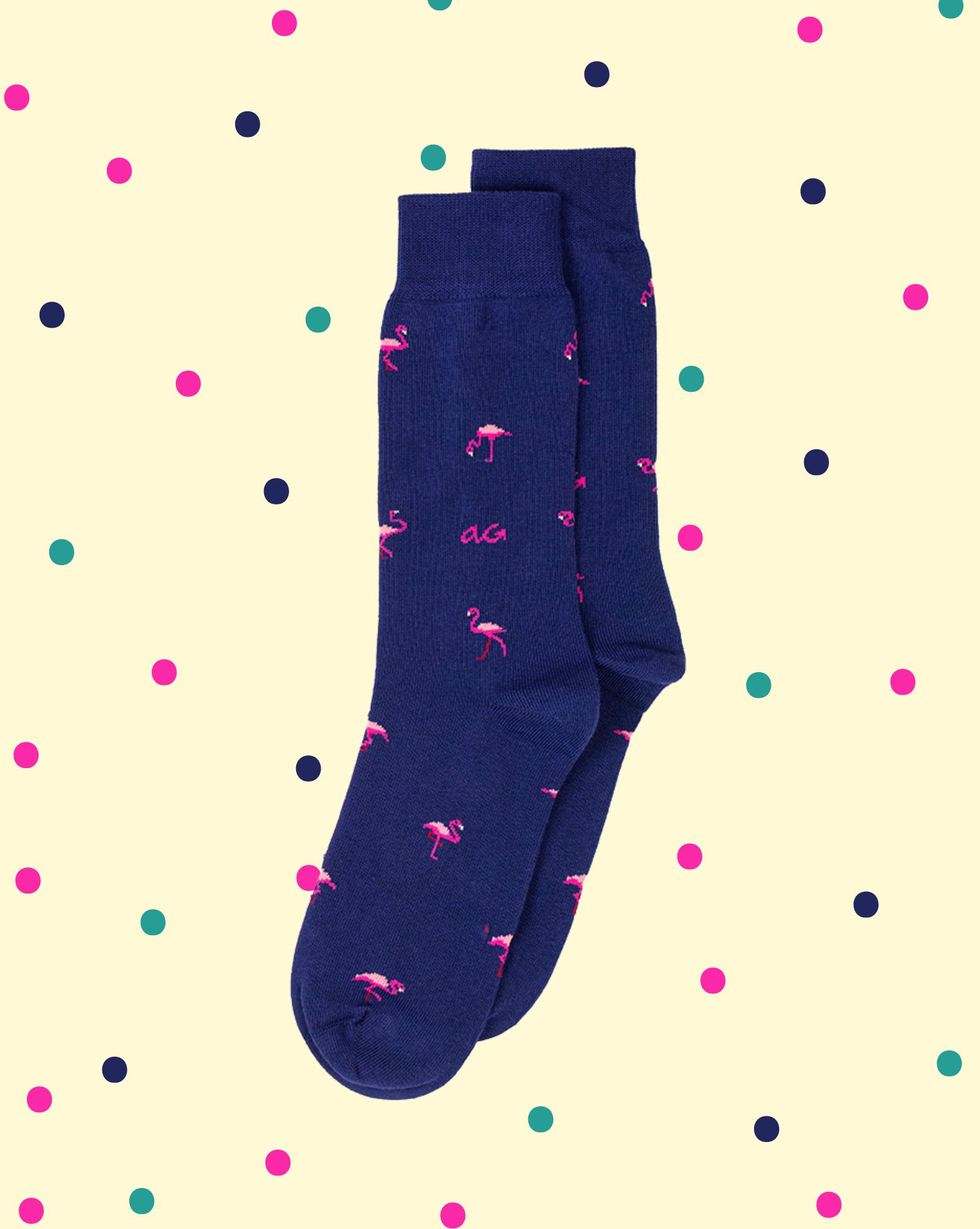 flamingoblu Calzini Flamingo - Blu - immagine 1