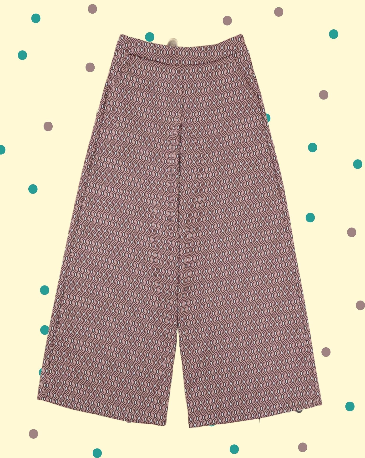 pantaloneguava Pantalone Guava - Geometria Rosa Antico - immagine 1