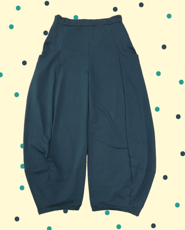 Pantalone Bombato Pesto - Verde Petrolio