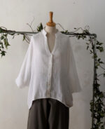 Camicia Poncha Over - Bianco - immagine 2