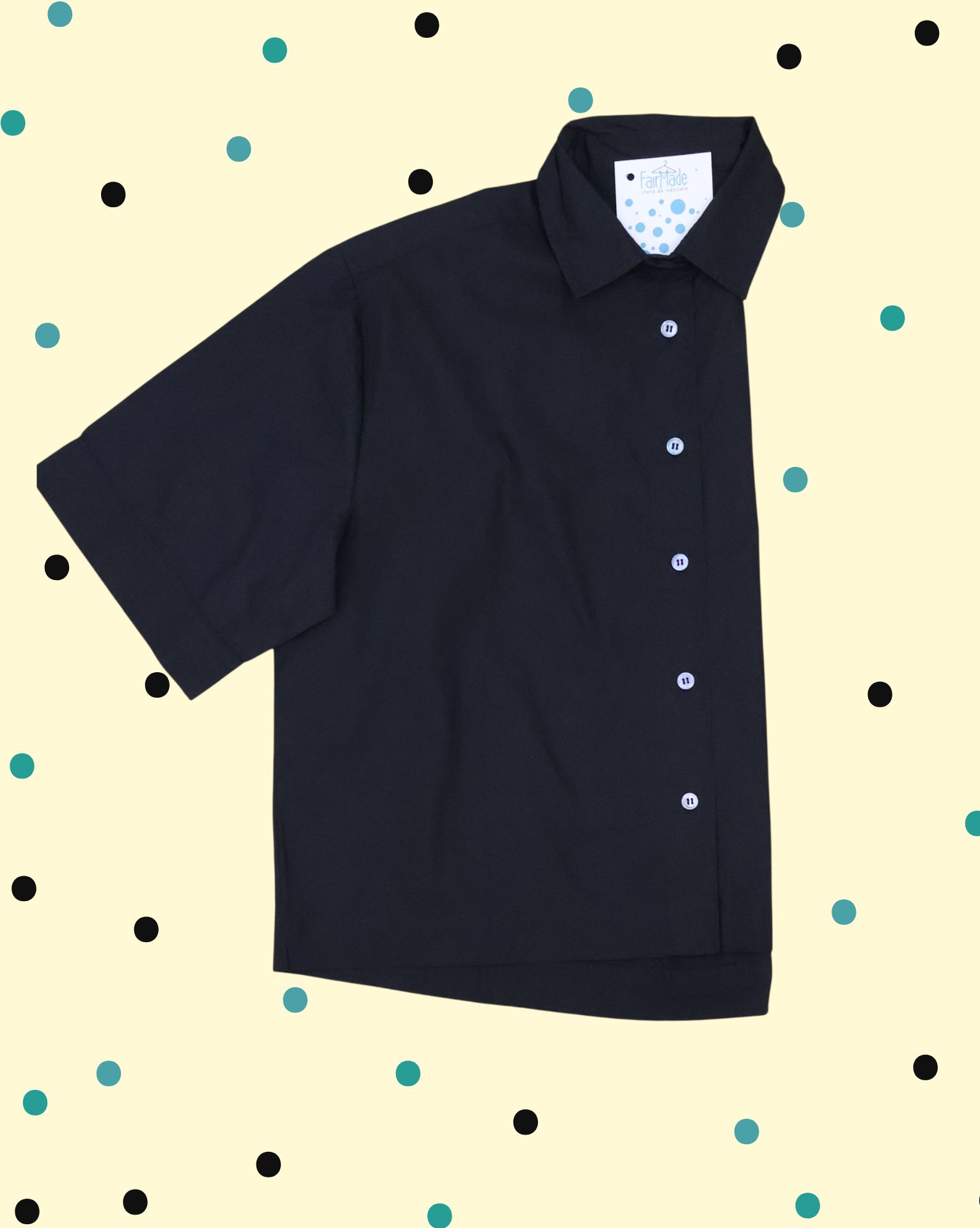 tayaki4mcnero Camicia Tayaki 4 - Nero - immagine 1