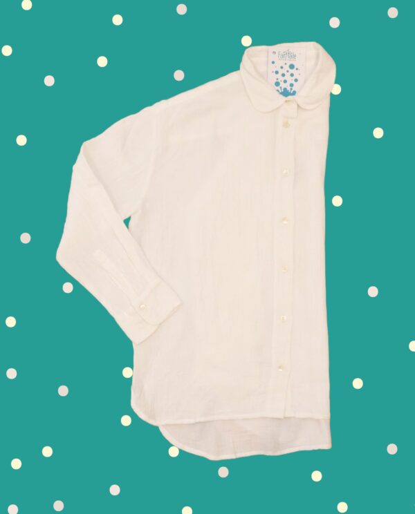 Camicia Tayaki Goffrata - Bianco