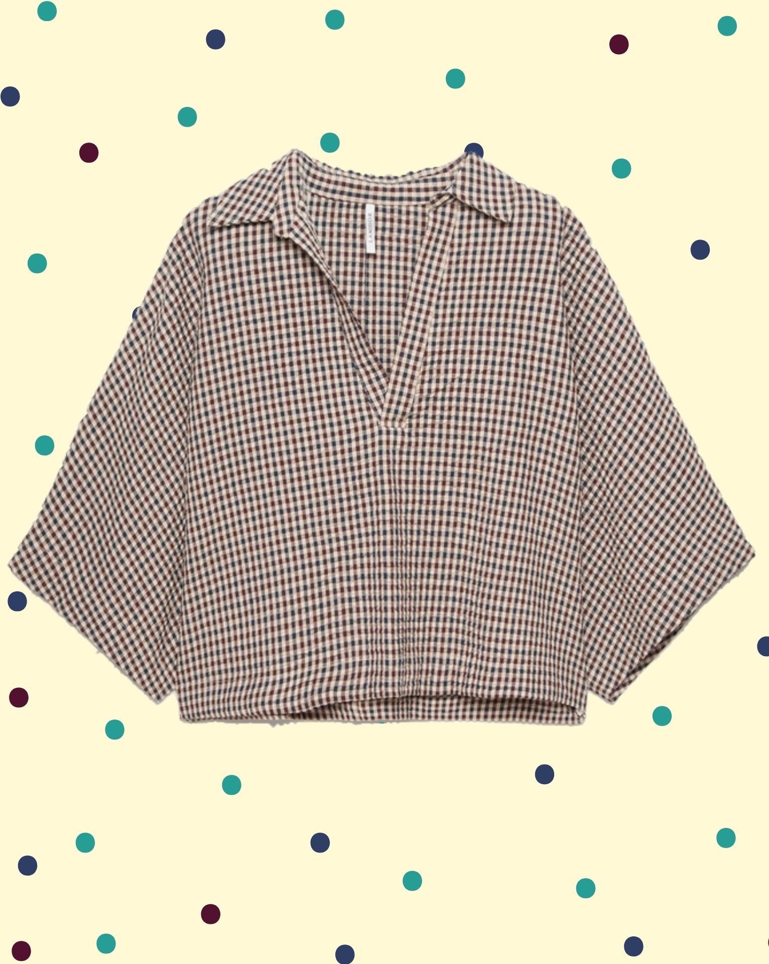 camiciaponchaquadretto Camicia Poncha Box- Quadretti - immagine 1