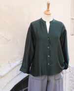 Camicia Tartufo Viscosa&Seta - Bosco - immagine 2