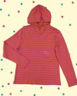 Maglia con Cappuccio Gelèe - Fucsia Senape