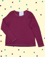 Maglione Uva - Ciliegia Melange