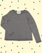 Maglione Uva - Grigio Chiaro Melange
