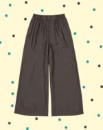 Pantalone Palazzo Tartufo Viscosa&Seta - Cioccolato