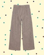 Pantalone Poncha Quadretti - Bordeaux Blu