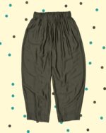 Pantalone Bombato Tartufo Viscosa&Seta - Bosco