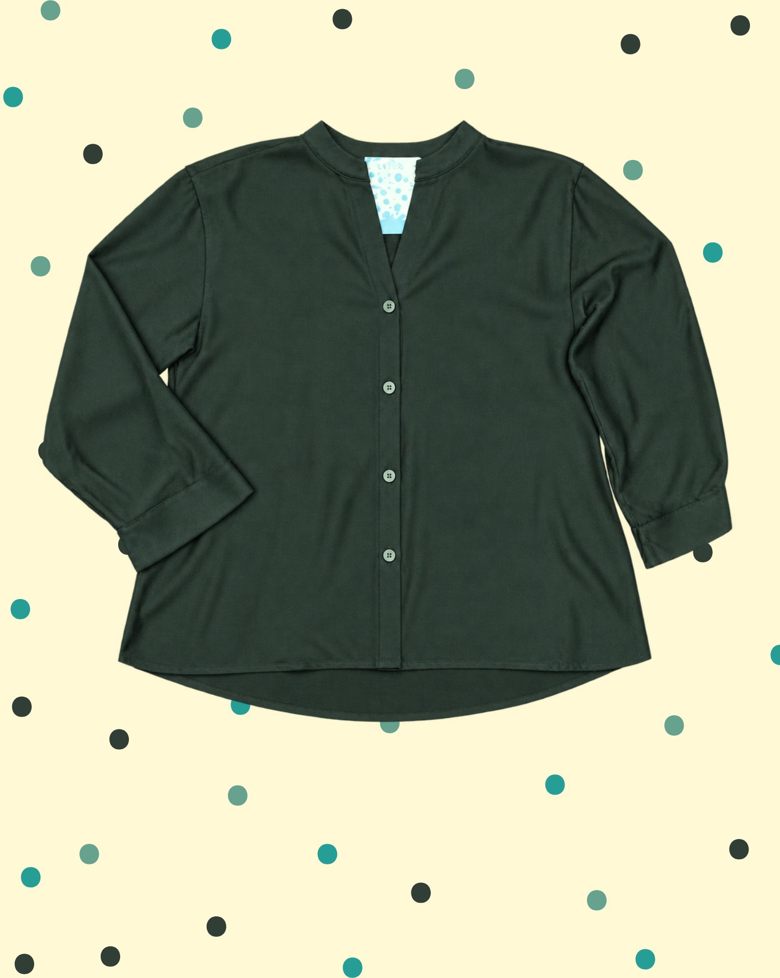 tartufocamiciabosco Camicia Tartufo Viscosa&Seta - Bosco - immagine 1