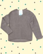 Pile Teddy in Cotone Bio - Grafite